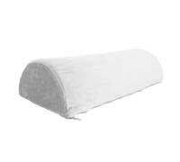 HUSHUI Almohada de Media Luna, Soporte Multifuncional Ergonómico de Espuma Viscoelástica para Cintura, Cuello, Pierna, con Diseño Semicilíndrico para Dormir, Trabajar, Tomar una Siesta
