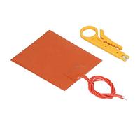 HUSHUI Almohadilla Calefactora de Caucho de Silicona, Estera Calefactora Delgada, Flexible y Segura con Alta Resistencia Dieléctrica 12V 20W 250 ℃, para Aislamiento de Tanques y