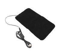 HUSHUI Almohadilla Térmica USB para Mascotas, 4 Ajustes de Temperatura 30 ℃ 40 ℃ 50 ℃ 60 ℃ Temporizador Ajustable Terciopelo de Nailon Lavable, con Puntadas de Bloqueo para Comodidad