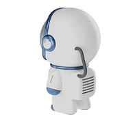HUSHUI Altavoz Bluetooth Astronauta AI Voz Inteligente Pequeña Luz Nocturna Regalo único para la Decoración del Hogar de los Niños (Blanca)