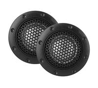 HUSHUI Altavoz de Coche de 25mm para una Experiencia de Audio Fuerte y Clara en Vehículos, Tweeter de Plástico Negro, 2 uds.