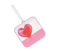 HUSHUI Ambientador Colgante para Coche, Aromas de Corazón de Larga Duración, Refrescantes Decorativos para Decoración Interior Compacta del Coche (Tipo 3)