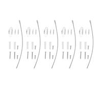 HUSHUI Anclas de Muebles de Acero Inoxidable, Correas de Seguridad para la Prueba de Bebés para el Vestuario de la Librería