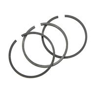 HUSHUI Anillo de Pistón de Compresor de Aire de 3 Uds, Repuesto Hermético Neumático Duradero para Bombas de Aire y Compresores de Diámetro de Cilindro de 55mm