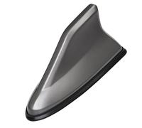 HUSHUI Antena de Aleta de Tiburón para Automóvil con Diseño Elegante y Señal Fuerte para Automóvil, Hecha de ABS Duradero, 1 Unidad (Gris)