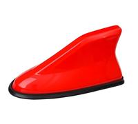 HUSHUI Antena de Aleta de Tiburón para Automóvil con Diseño Elegante y Señal Fuerte para Automóvil, Hecha de ABS Duradero, 1 Unidad (Rojo)