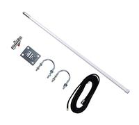 HUSHUI Antena de Fibra de Vidrio Resistente Al Agua Omni Direction 915MHz Lora Kit de Antena para Uso en Exteriores Materiales Duraderos 1m de