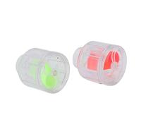 HUSHUI Aquarium Wave Maker Outlet Instalación Simple Diseño Luminoso Filto Fish Tank Wail Making Head para Accesorios de Tubería de Acuario 2 PCS