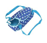 HUSHUI Arnés de Elevación para Perros, Arnés Portátil Lavable y Transpirable con Tiras Lumbares Dobles, para Perros Pequeños (Azul)