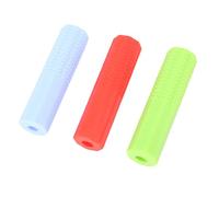 HUSHUI Ayuda de Escritura, Pesas de Lápiz para Niños, Agarre de Escritura a Mano de Silicona Premium, Verde, Rojo, Azul, Ayuda de Escritura, Bolígrafos Pesados, Ayuda a Mano
