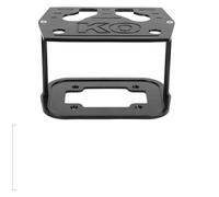 HUSHUI Bandeja de Batería de Acero Inoxidable Duradera Que Se Mantiene Presionada para Batería Optima 34/78, Calidad, Fácil Instalación, Se Adapta a Tapas Rojas, Amarillas y Azules (Negro)