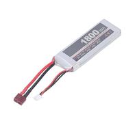 HUSHUI Batería LiPo 7,4 V Potente 1800 MAh Recargable para Coches y Aviones RC Diseño Ligero Rendimiento Seguro (Enchufe en T)