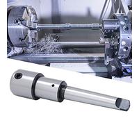 HUSHUI Biela de Broca Hueca de Refrigeración Exterior MT2, Eje de 19 Mm de Alta Precisión para una Mayor e Perforación, Material C45, 1 Unidad