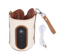 HUSHUI Bolsa Calentadora de Botellas de Leche USB, 26 Niveles, Portátil, Ligera, para Mantener el Calor de la Leche, Bolsa de Calefacción Suave para Acampar, Senderismo, Viajes