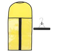 HUSHUI Bolsa de Almacenamiento para Extensiones de Cabello, Soporte Portátil para Extensiones de Cabello a Prueba de Polvo con Cremallera para Uso Diario en Viajes (A)