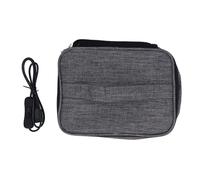 HUSHUI Bolsa de Almuerzo Horno Portátil, Contenedor de Alimentos Calentado Alimentado por USB con Compartimento Separado para Banco de Energía, para Conductores, Viajeros, Trabajadores