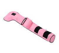 HUSHUI Bolsa de de Nailon para Niños con Diseño Impermeable, Portátil, Suave, Plegable, para Entrenamiento Al Aire, Capacidad para 3 Palos, Disponible en, Naranja y Rosa (#3)