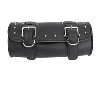 HUSHUI Bolsa Lateral para Motocicleta, Impermeable, Estilo Retro, Universal, para Herramientas y Almacenamiento, para Motociclistas, Cuero Sintético, 1 Unidad