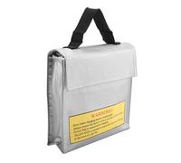 HUSHUI Bolsa para Batería Lipo a Prueba de Explosiones, Bolsas de Seguridad de Carga Portátiles Ignífugas para Taller en Casa, 3 Tamaños Disponibles (2)