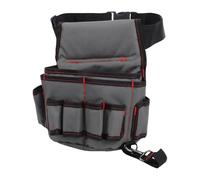 HUSHUI Bolsa para Cinturón de Herramientas, Tela Oxford 600D, Resistente Al Agua, Resistente Al Agua, con Hebilla, para Electricista, Reparador, Fontanero, Carpintero