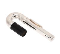 HUSHUI Boquilla de Articulación de Cabeza Curva para Flauta, Repuesto de Accesorios de Metal Resistentes para Práctica Musical de Niños