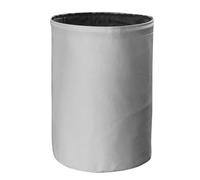 HUSHUI Bote de Basura Emergente para Automóvil, Doble Capa, Lavable, a Prueba de Fugas, para SUV, Vehículos Recreativos, Barcos, Almacenamiento Compacto, 7,87 X 6,3 Pulgadas (Gris)