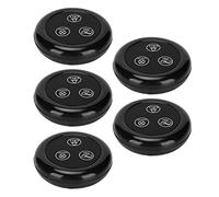 HUSHUI Botón de Llamada Inalámbrico para Cuidador, Resistente Al Agua, Alerta para Ancianos de Largo Alcance para el Hogar, Clínica, Cafetería, Paquete de 5