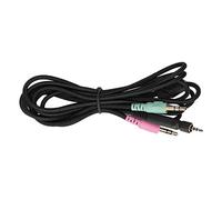 HUSHUI Cable de Auriculares para Juegos Cable de de Alta Resolución para PC 373D GSP350 6.6 Pies Apto para G4ME ONE GAME, de Cobre sin Oxígeno de 3,5 Mm para Auriculares Plug and Play
