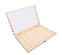 HUSHUI Caja de Exhibición de Películas de Cámara para 135 Películas de 35 Mm de Madera 80 Ranuras Gabinete de Almacenamiento de Carrete de la Cámara Ratería de Visualización para