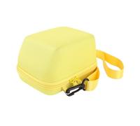 HUSHUI Caja de la Cámara Adecuada para ahora+ Película Instantánea Cámaras Eva la Caja de la Cámara de Carcasa Dura con Correa para el Hombro Ajustable (Amarillo)