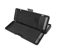 HUSHUI Caja de Sedal de Pesca, Caja de Almacenamiento Portátil de Plástico de 2 Capas para Aparejos de Pesca con Diseño, para Accesorios de Aparejos de Pesca y Organización de