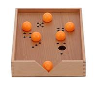 HUSHUI Caja de Tenis de Madera para Actividades Educativas, Juguete para Niños Pequeños, Material de Haya Duradero, 39,5 X 27,5 X 7 Cm, Regalo para Niños