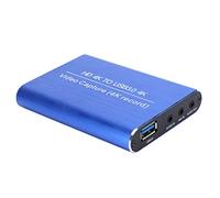 HUSHUI Caja de Transmisión en para Grabación de Juegos, Tarjeta de Captura USB3.0 Compacta para Transmisión, Equipo de Grabación de Video 4K 60FPS