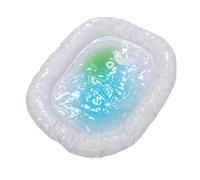 HUSHUI Cama térmica para gel para perros portátil con diseño de cristales de hielo, lavable para la comodidad del verano, mantener a su perro fresco (S)