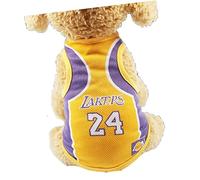 HUSHUI Camiseta de la Copa del Mundo para Perros, Chaleco de Verano de Poliéster Suave y Vívido para Perros Activos, 1 Pieza (#5)
