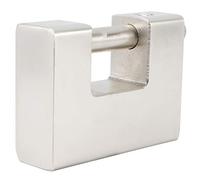 HUSHUI Candado de Alta Resistencia, Cerradura de Hierro a Prueba de Golpes para Puertas Exteriores, Puertas, 100% Nuevo, Tamaño 94 X 69 X 29 Mm