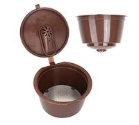 HUSHUI Cápsula de Cápsulas de café Reutilizable para, Ecológica, Fácil de Usar, Filtro de café, Paquete de 3, Material PP, Color, 54 * 35 Mm (1 Uds.)