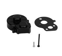 HUSHUI Carcasa de Caja de Cambios de Aluminio RC, Carcasa de Transmisión de Aleación de Aluminio Mecanizada por CNC para Coche RC Losi B T 1/24 (Negro)