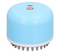 HUSHUI Cepillo de Masaje para Mascotas, Masajeador Eléctrico de Cabeza de Gato para Perros y Gatos, Alivia la Tensión y el Dolor Muscular, Promueve la Circulación, con Materiales ABS (Azul)