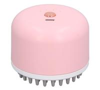 HUSHUI Cepillo de Masaje para Mascotas, Masajeador Eléctrico de Cabeza de Gato para Perros y Gatos, Alivia la Tensión y el Dolor Muscular, Promueve la Circulación, con Materiales ABS (Rosa)