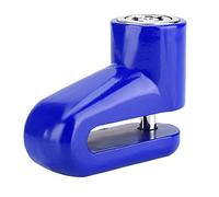 HUSHUI Cerradura de Freno de Disco de Metal Resistente para Motocicleta Disuade a los Ladrones para Motocicleta ABS + Metal Rojo (Azul)