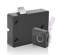 HUSHUI Cerradura de Gabinete con Huella Dactilar, Carga USB de Alta Sensibilidad para Soluciones de Almacenamiento en el Hogar, 65x87,9mm