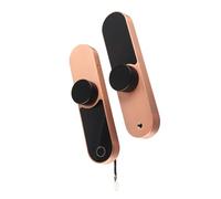 HUSHUI Cerradura de Huella Digital con Control de Aplicación Bluetooth, Desbloqueo de Contraseña Multifuncional para Puertas de Oficina y Hogar, Aleación de Zinc, Aprox.255x63x48mm