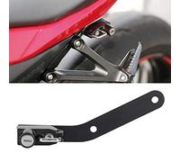 HUSHUI Cerradura Para Casco De Motocicleta Aleación De Aluminio Duradera Antirrobo Para GSX R1000 / R L7 2017+ - Negro/Rojo/Naranja/Amarillo/Verde/Azul (Negra)