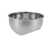 HUSHUI Cesta de Drenaje de Acero Inoxidable, Elegante Colador de Arroz para un Lavado Eficiente de Verduras y Frutas, Ideal para Uso en la Cocina, 376g (304-Grande (segunda generación)-26,0 CM)