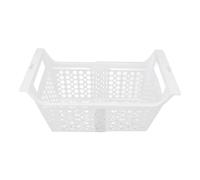 HUSHUI Cesta para Congelador Horizontal, Contenedor Organizador para Congelador, Carga Pesada de PP Expandible con Asa, Accesorio para Congelador Horizontal para Cocina (L)
