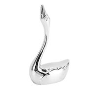 HUSHUI Chopstick de Cisne, Soporte Decorativo de Descanso de la Vajilla de Acero Inoxidable para Cuchara, Horquilla, Diseño Elegante de Cisne, Evita Caer