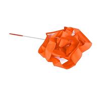 HUSHUI Cintas de Baile para Niños, Serpentinas de Gimnasia Coloridas con Antideslizante, Varitas de 4 M/13,12 Pies para Fiestas de Cumpleaños y Eventos de Baile (Naranja)