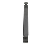 HUSHUI Colgador sobre la Puerta con Varilla Retráctil para una Fácil Organización para Colgar en el Hogar o el Hotel, Diseño de Aleación de Aluminio Plegable y Portátil (Gris)