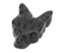 HUSHUI Colgante con Forma de Cabeza de Lobo, Joyería única de Piedra Natural, Accesorio Ligero para Hombres y Mujeres, Regalo Ideal para Cualquier Ocasión (6.00)